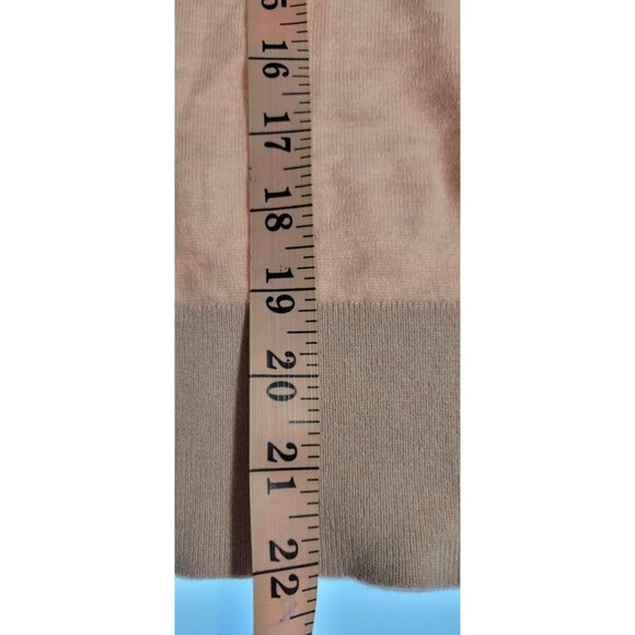 Ted Baker Aidabel Sweater Small Dusty Pink Cashmere Blend Puff Sleeve Mock Neck - Picture 7 of 15